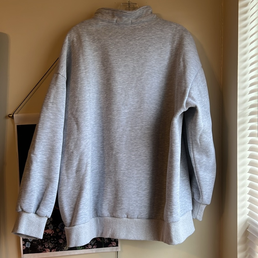 Gray Boyfriend Sweatshirt - Picture 3 of 3